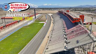 NASCAR Auto Club Speedway Demolition Drone Construction Update