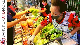 Best Street Food In The Heart of Town | Thai Street Food Samut Sakhon