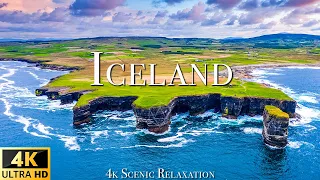 Iceland 4K - Scenic Relaxation Film With Calming Music (4K Video Ultra HD)