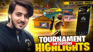 Tournament Highlight🏆: Never Give up Attitude || New Channel update!