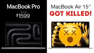 Apple Just KILLED 15'' MacBook Air with M3 MacBook Pro 14''