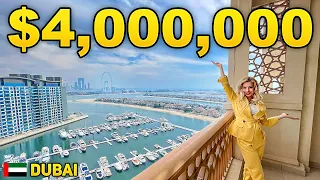 INSIDE A $4,000,000 Duplex Penthouse at Palm Jumeirah | DUBAI REAL ESTATE