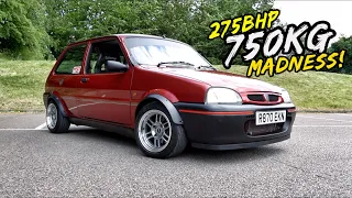 THIS INSANE 750KG 1.8L TURBO SWAPPED METRO IS SCARY FAST!