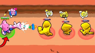 NOOB GOLD TEAM vs PRO!! | Brawl Stars Funny Moments & Glitches & Fails #243