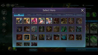 ALL HERO IN GAME LEGEND OF ACE