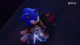 Sonic Prime (2023) Clip: Sonic saves Shadow