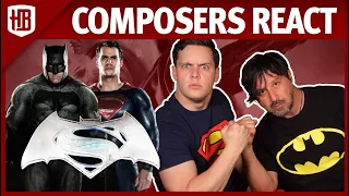 Batman v Superman Dawn of Justice - Comic-Con Trailer REACTION | Composers React