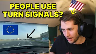 American reacts to WHY Driving in Europe is BETTER than America