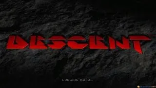 Descent gameplay (PC Game, 1994)