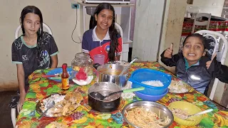 OLHA QUE VEIO DE MACEIO E FIZ NOSSO ALMOÇO