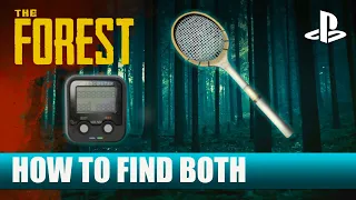 THE FOREST - How to find the PEDOMETER and TENNIS RACKET 2022