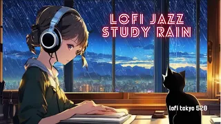 Rainy Jazz Nights: Lofi Jazz Study Music