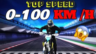 QUANTO FA UN HUSQVARNA 701 DA 0 A 100? *SPEED TEST 701 SM 16* #speedtest #husqvarna #701