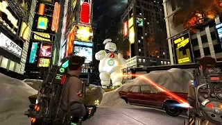 GHOSTBUSTERS Video Game Part 4 Timesquare Staypuft No Commentary