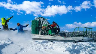 Is This Airboat The Most Capable Snow Travel Vehicle? This Will Blow Your Mind!