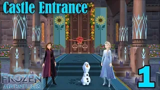 Disney Frozen Adventures Walkthrough Gameplay - Castle Entrance Completed - Part 1