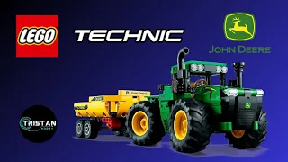 LEGO Technic 42136 John Deere 9620R 4WD Tractor | Speed Build | Fun Build