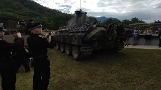 Panther Tank - Cold Start - Ausarmourfest 2022 - WW2 German tank