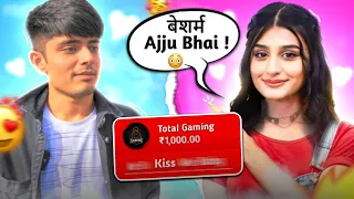 Ajjubhai Flirt With Beautiful Girl streams😍@PAYALGAMING @blossomOwO (Valentine's Special)