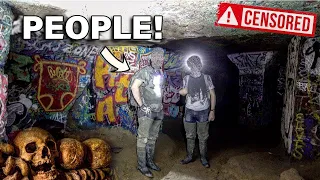Dangerous Explore inside the Paris Catacombs (OUR STORY) *SHOCKING* | Roadtrip France S01E02