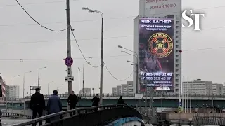 Russia’s Wagner group launches giant ad to recruit mercenaries for Ukraine war