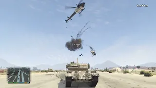 Just another tank rampage but at Sandy Shores airfield instead of Los Santos