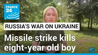Russian strikes in Ukraine: Missile strike kills eight-year old boy near Ivano-Frankivsk