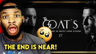 NBA fan reacts to Cristiano Ronaldo & Lionel Messi • THE END IS NEAR 😢☹️