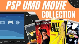 My PSP UMD Movie Collection