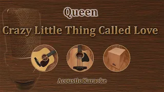 Crazy Little Thing Called Love - Queen (Acoustic Karaoke)