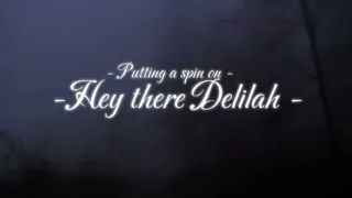 - Putting a spin on hey there Delilah - By Egg -