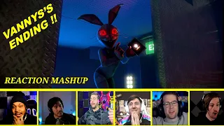 Gamers Reaction Mashup on Vanny's Ending - FNAF Security Breach