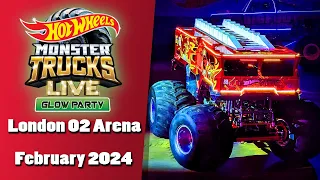 Hot Wheels Monster Trucks Live Glow Party 2024 - London O2 Arena