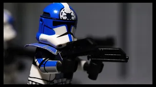 Jesse executes order 66 and kills Ahsoka & Rex - LEGO Star Wars Stop Motion