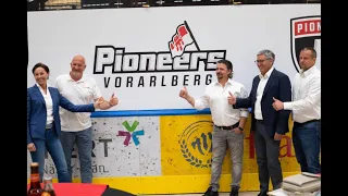 Pioneers Vorarlberg: Erstes Eistraining