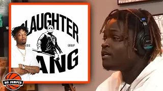 Yung Sinner on Signing to 21 Savage's Slaughter Gang