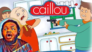 CAILLOU THE GROWNUP - A VERY SPECIAL EPISODE (REACTION) #aok #caillou 😂😂