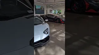 Lamborghini Aventador Ultimae, Centenario, Countach - Lambo Lineup at Lamborghini Miami