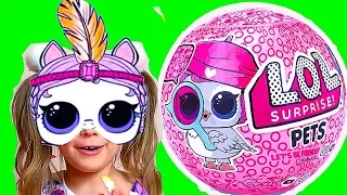 Настя и ПИТОМЦЫ ЛОЛ ДЕКОДЕР! 4 СЕРИЯ Куклы Лол декодер  LOL PETS SERIES 4 EYE SPY DECODER  Nastushik