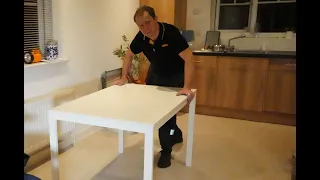 SIMPLIFIED: Ikea Vangsta Dining Table Assembly Step by Step
