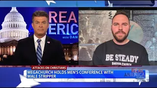 Male Strippers At Church?!? | Pastor Jackson Lahmeyer Joins Dan Ball w/Real America To Discuss