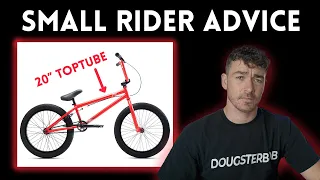 BMX Buying Advice for SMALL BMX RIDERS (Watch this first)