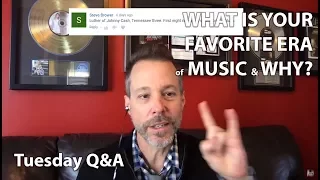 What Is Your Favorite Era of Music & Why? (Tuesday Guitar Q&A)