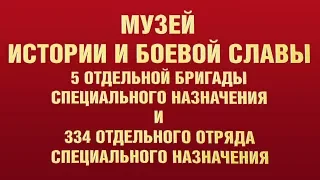 Музей истории и боевой славы 334 ооСпН