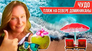 ЧУДО - ПЛЯЖ НА СЕВЕРЕ ДОМИНИКАНЫ I Пляж Алисия, город Сосуа I Как рождаются пляжи