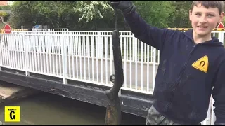 Unbelievable Magnet Fishing Finds Gun Stolen Motorbike - Eerie Discovery In Haunted Canal Tunnel