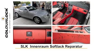 Soft Touch Lack (Abrieb und klebrig) Reparieren | Mercedes SLK [Anleitung] - COLOURLOCK