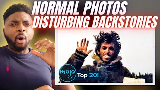 🇬🇧BRIT Reacts To NORMAL LOOKING PHOTOS WITH DISTURBING BACK STORIES!