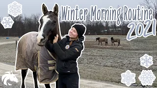 WINTER MORNING ROUTINE 2021 | Hailey Liberty