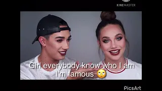 James Charles annoying Maddie Ziegler for 1 minute straight